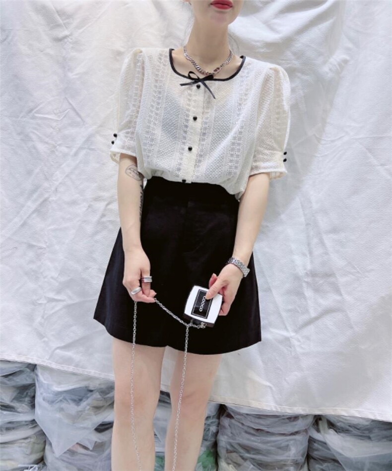 蝴蝶结小衫好看，其它，麦缇诺