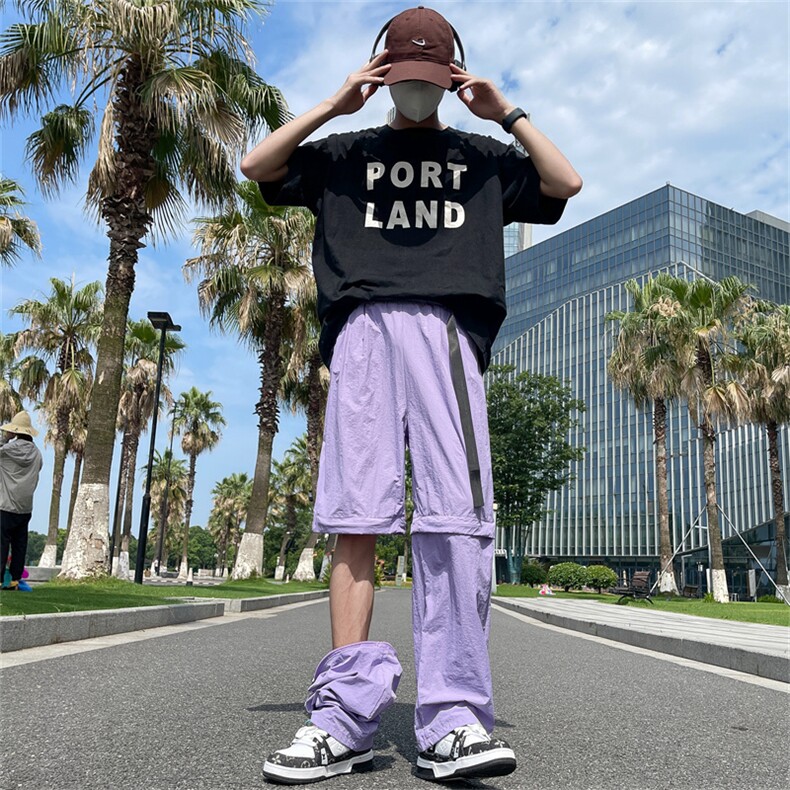 新款牛仔裤子ins潮流百搭高腰显瘦宽松直筒阔腿休闲长裤图片