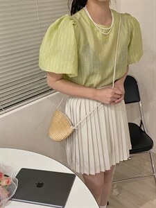 夏季 奶油系列小衫图片