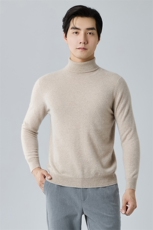 2024秋季新款长袖短款男士套头衫休闲百搭，男装羊绒套衫，尚亿羊绒