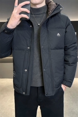 店主风2025年新款时尚连帽潮流保暖羽绒服男A236-G819-P215，男装羽绒服，电商A236
