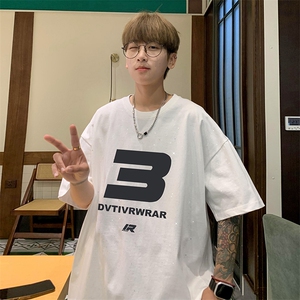 量大优供抖音视频 支持得物配合二开美式满天星亮片短袖T恤MTX361图片