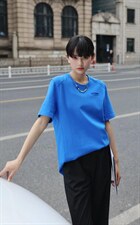 【现货】新款夏季高品气质短袖T恤，女装T恤，那简