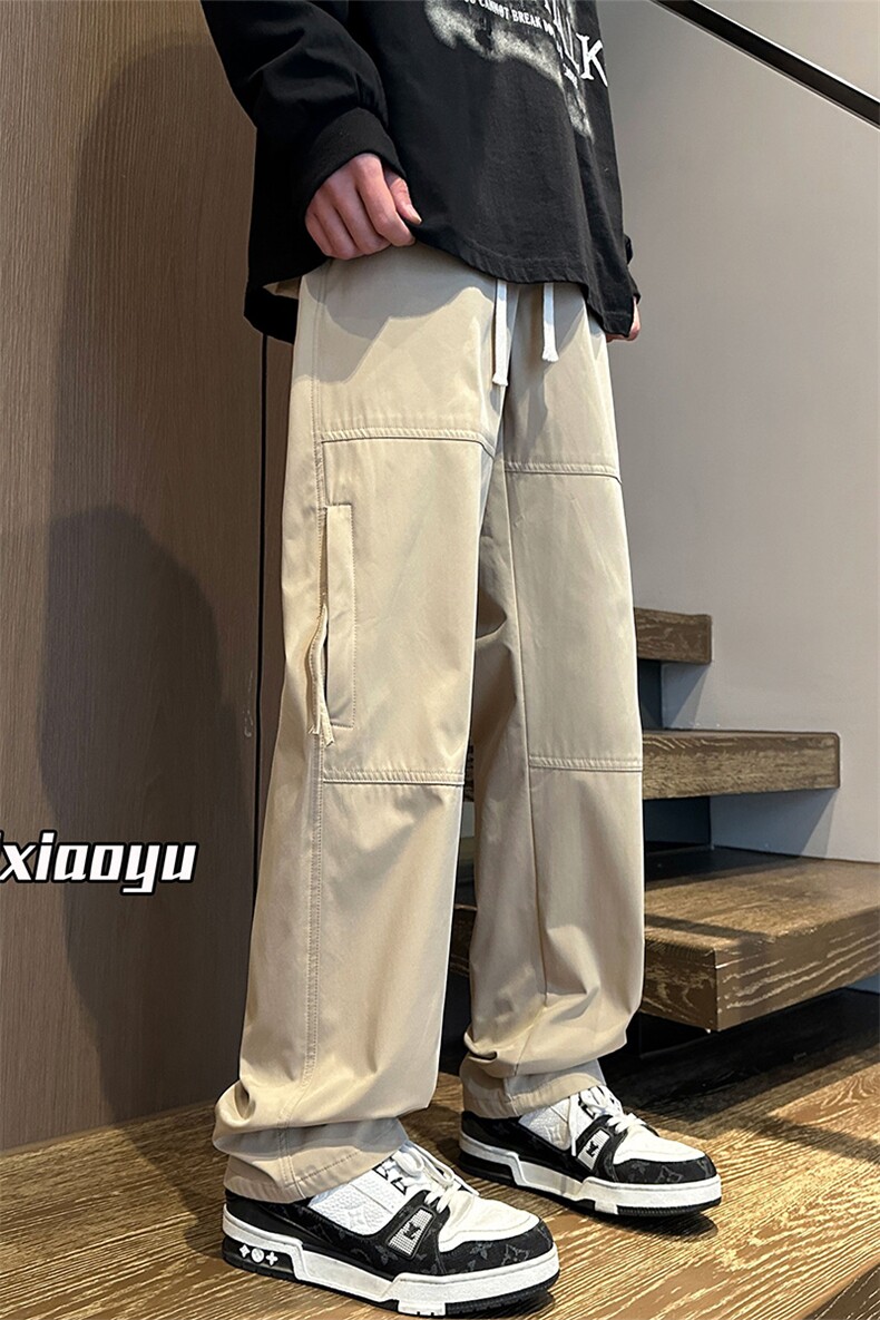 XZ616春季新款防水冲锋裤拉链设计感休闲长裤TY936P55控68,男装休闲裤,星座512A（原616）