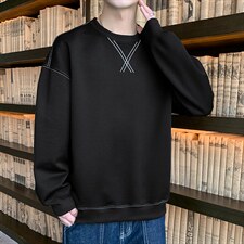 好质量！男士长袖t恤卫衣男秋季潮牌衣服潮流百搭W627，男装卫衣，星座815-2