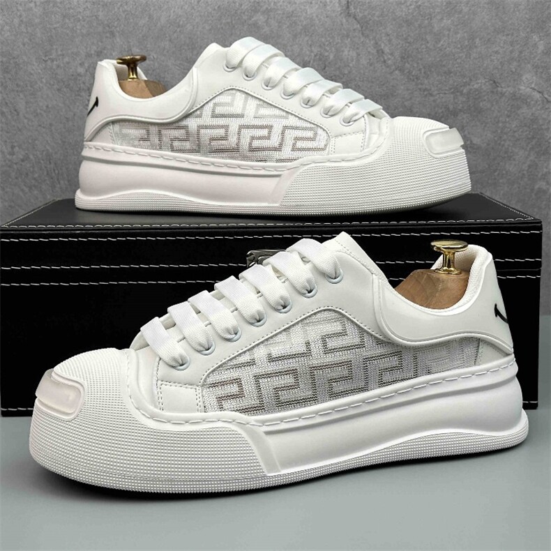 新款男鞋冰丝网面夏季透气鞋子男休闲板鞋潮，男鞋休闲鞋，电商A223