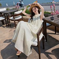 主推套装两件套连衣裙女2025夏季新款女装休闲气质裙子遮肚子好，女装套装/套裙，跑量工厂店