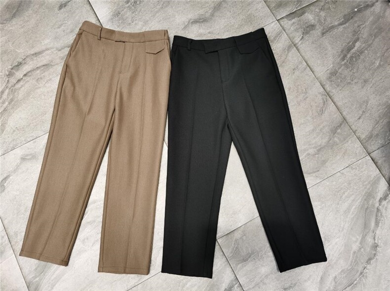 加绒西装裤，女装休闲裤，欧美吔
