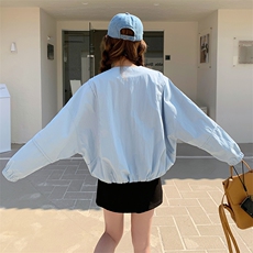 2025春季新款韩版宽松休闲百搭棒球服外套女设计感小众夹克上衣潮，女装短外套，维壹