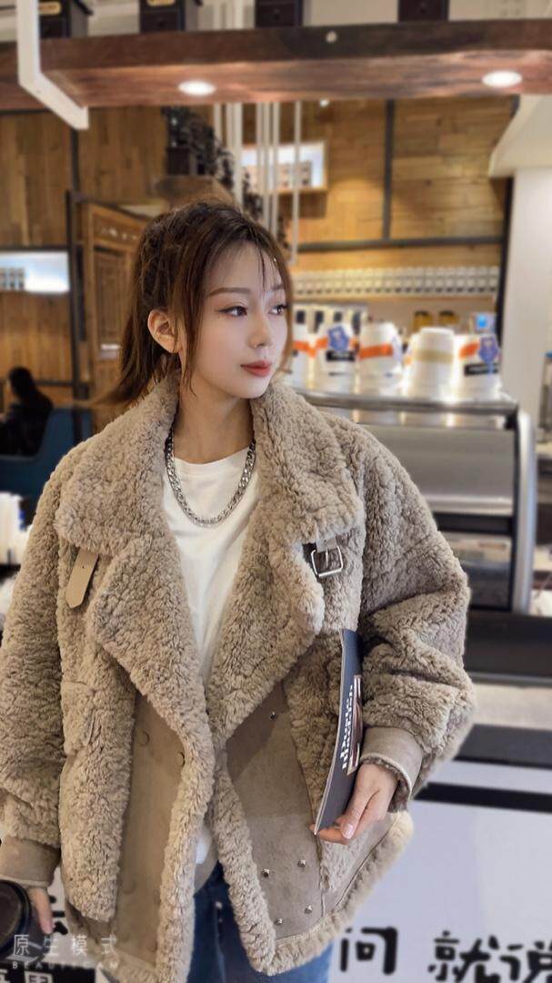 冬季皮毛一体面料柔软，其它，倾城伊人