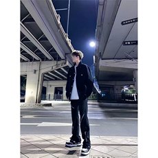 现货抖音放心上！拿图不拿货cleanfit牛仔裤子KZ9037-P50，男装牛仔裤，星座1007（原301D）