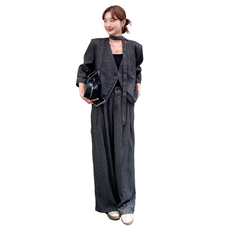 【现货】时尚套装女2025阔腿裤两件套2C227/3315/P195K268,女装套装/套裙,2C227
