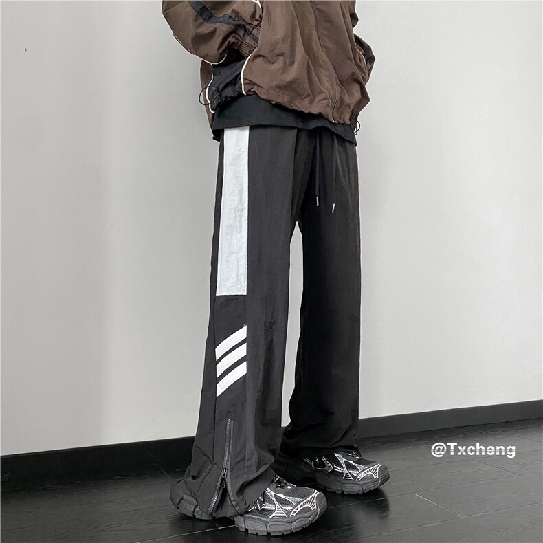 抖音品质秋季新款机能风速干长裤宽松冲锋裤B315-K23463-p50控68,男装休闲裤,电商B315