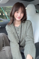 竖条纹老钱风肌理感亨利领高级感大码长袖T恤男T24529-特P33控65，男装T恤，电商A001