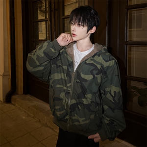 （自家图）街头迷彩棉服男冬季3006-P130图片