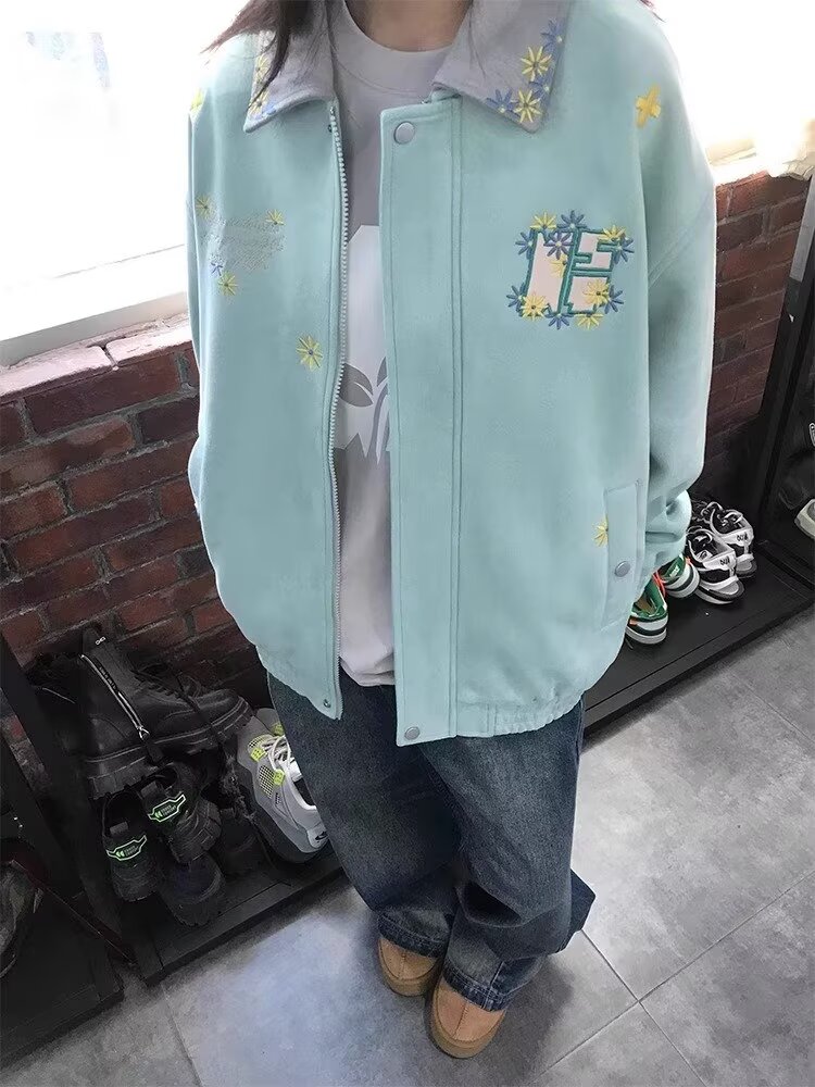 水泥色修身牛仔裤男款美式高街vibe风裤子cleanfit窄版直筒微喇裤,男装夹克,星座513