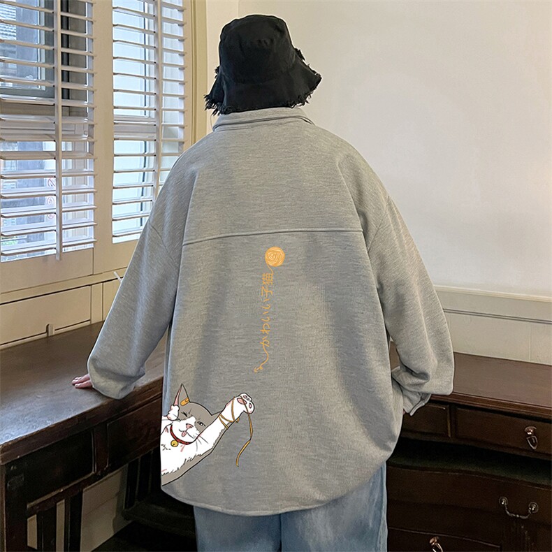 控58加厚加绒衬衫男大码长袖衬衣男外套HC79013-P38加绒款-P48,男装衬衫,电商A040