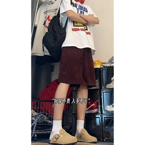 夏季美式高街cleanfi休闲运动五分短裤货号DK25152特P25图片