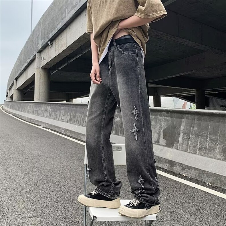 潮流时尚牛仔裤T1048P42,男装牛仔裤,星座1116-2