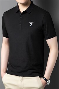 T恤短袖中年男士2022夏季新款圆领潮流纯色舒适透气休闲上衣男装图片