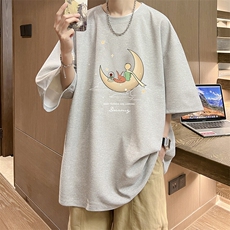 华夫格t恤男短袖男大码五分袖HT73416-P22，男装T恤，电商A040