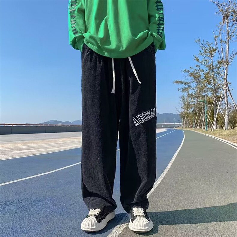 男秋季新款港风休闲裤原弹力灯芯绒A914P35,男装休闲裤,星座1116-2