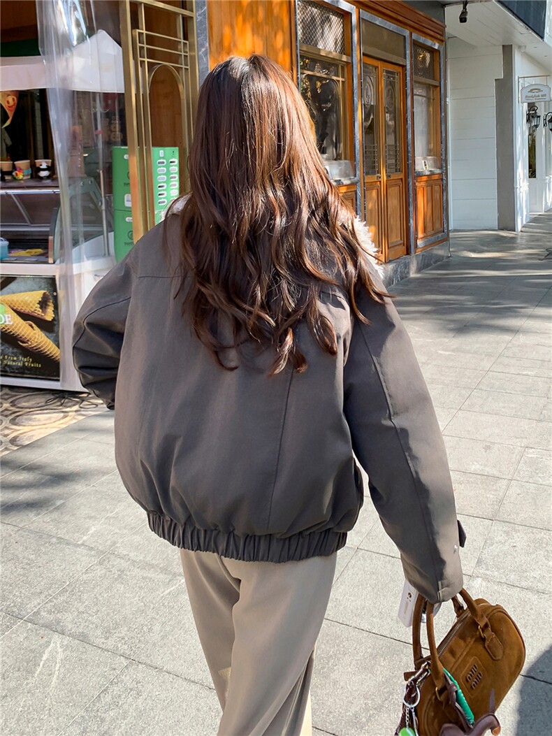 2025冬装新款简约时尚羽绒服205-H056-330-K458,女装羽绒服,浙宝205