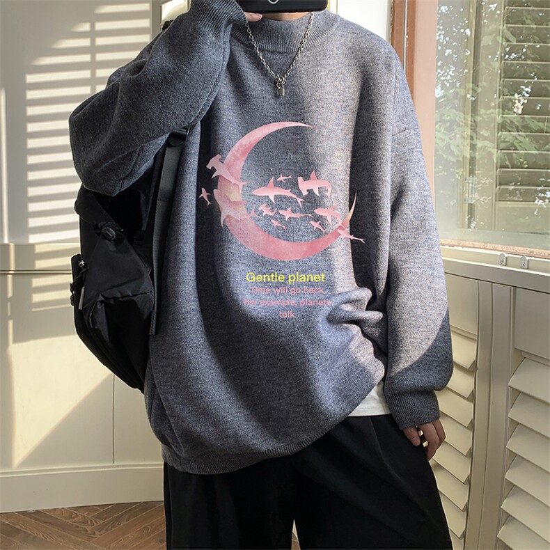 控68半高领毛衣男士大码针织衫男毛线衣男M18209-P45加绒款-P65,男装针织衫/毛衣,电商A040