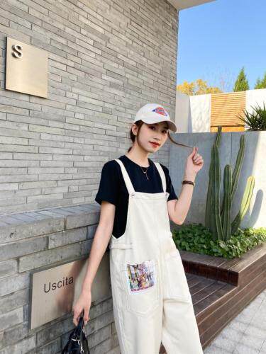 两件套休闲背带裤，女装，百变诱惑