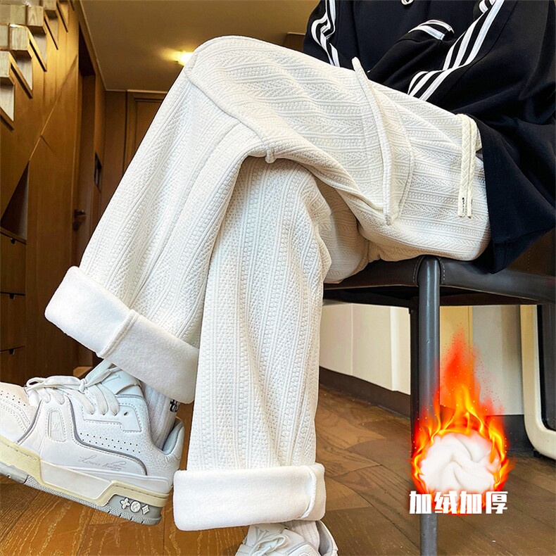 新款冬季雪尼尔麦穗纹棉裤加绒加厚工装裤K1255无差价特P4578，男装棉裤，星座906（原电商a316-1）