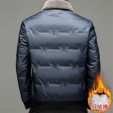 男士2024新款棉服男外套秋冬季轻薄短款棉衣加厚棉袄外穿，男装棉衣，星座1511