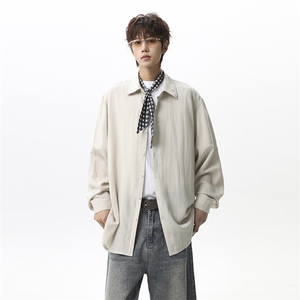 26C9110-M-2XL-P50-X88-克重：160g-无影墙 （棉麻衬衫-凉感）图片