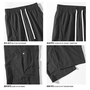 2025 夏季新款 白底大码口袋速干冲锋裤M-5XL HK25413-特P30图片