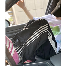【现货】1侧拉链撞色伞兵裤多巴胺休闲裤尼龙速干裤K754-P65控89，男装休闲裤，星座502