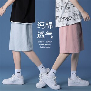 2023夏季短裤男薄款裤子潮流抗皱纯棉五分裤  DK651-特批25图片