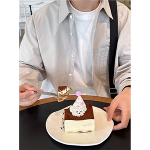 衬衫男长袖秋季新款休闲衣服潮流百搭高级感春秋C3079,禁步搭配什么衣服图片