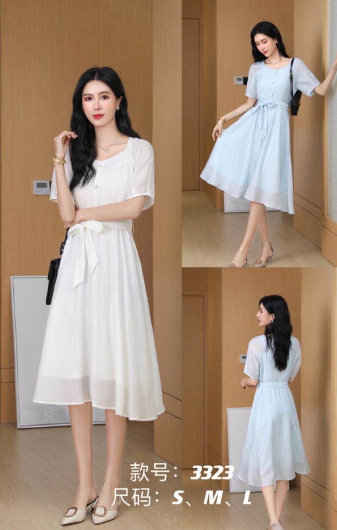 夏季新款连衣裙，女装连衣裙，百妹仟红