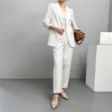 现货夏季新款显气质套装，女装职业装，序儿