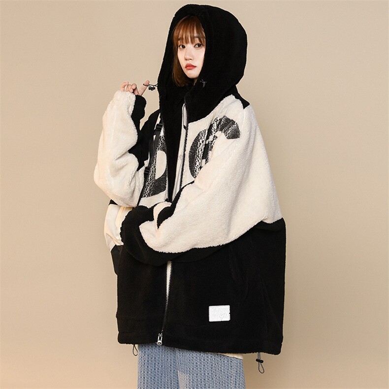 冬款潮中性风加棉加厚棉衣羊羔绒连帽外套男士8120-P130控价168,男装棉衣,电商A441-1