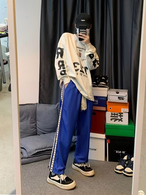 男秋季新款港风休闲裤K571P32,男装休闲裤,星座1116-2