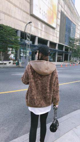 巧析，皮毛一体，两色三码，女装，巧析