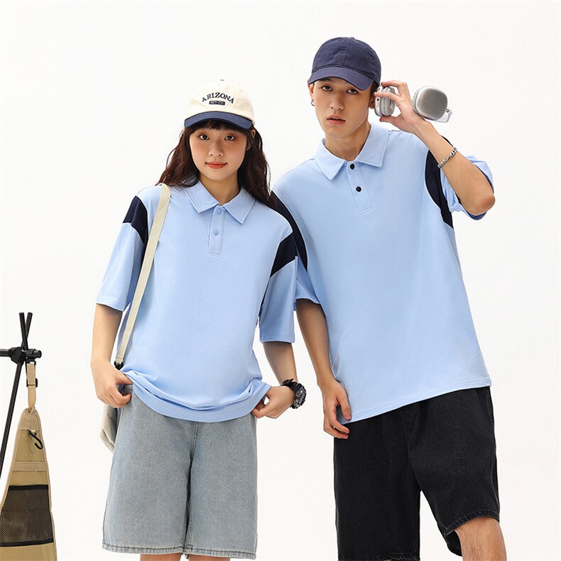 32支 双纱240克 8色S-3XL 棉 男女款T恤图片
