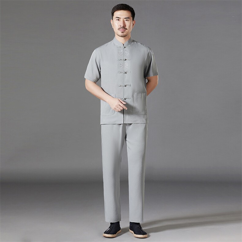 BA7301钱塘2020-2中老年男装中老年套装跑量P55，男装中老年男装，钱塘207-2