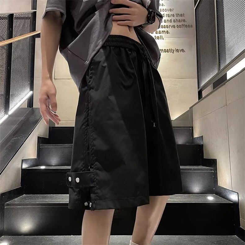 五分裤男纯色青春流行春秋潮流宽松型潮休闲裤ZA12P28,男装休闲裤,星座1116-2