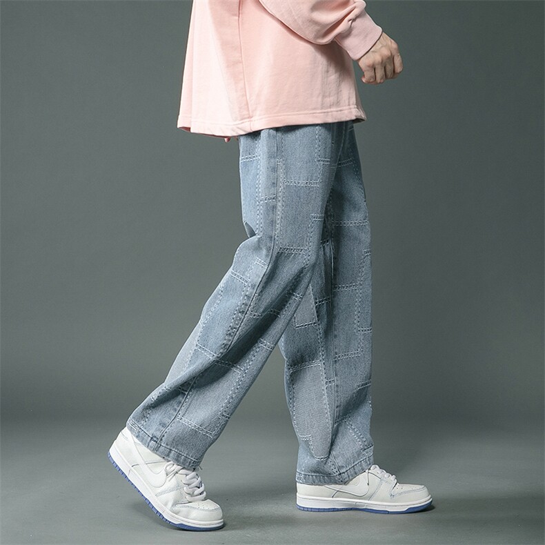 秋季新品牛仔裤百搭休闲裤HM29/P50,男装牛仔裤,电商A036