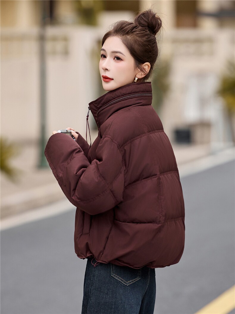 2025年冬季保暖90白鸭绒,女装羽绒服,艾尚靓装