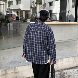 F359 P35 2024新款秋装新款潮牌宽松休闲百搭衬衣图片