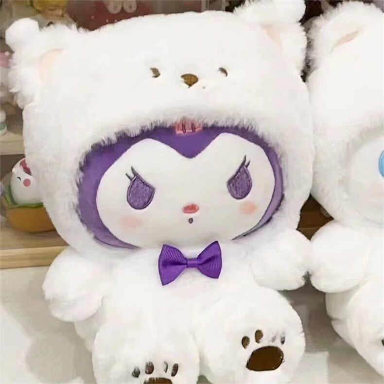 白熊库洛洛，欣妍毛绒玩具