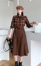 现货供应，秋装连衣裙！订单?，女装连衣裙，友一有二