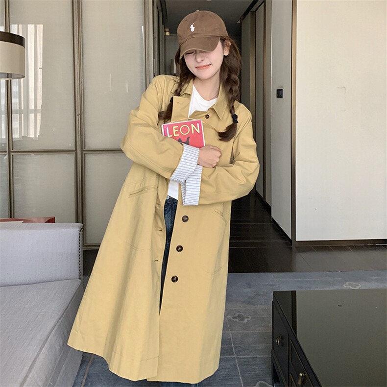 【首-发新-款】春装韩系博主风时尚风衣212-1802-P155-K208,女装风衣,浙宝285（原212）